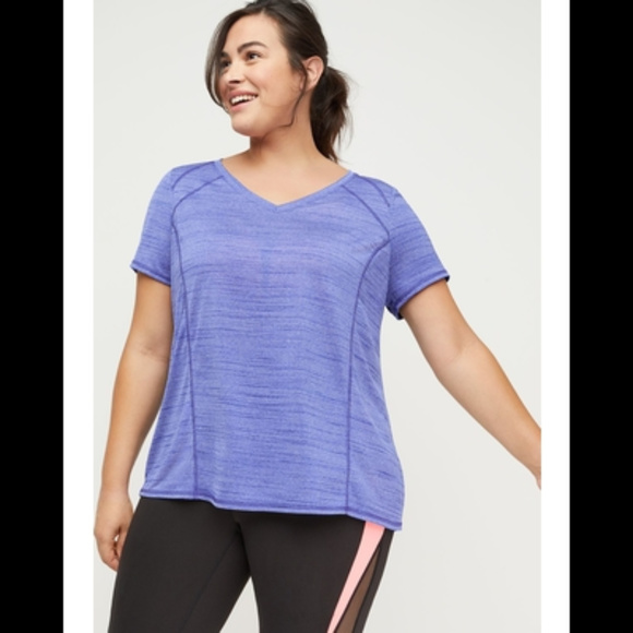 Lane Bryant Tops - Livi Active short sleeve wicking active top
